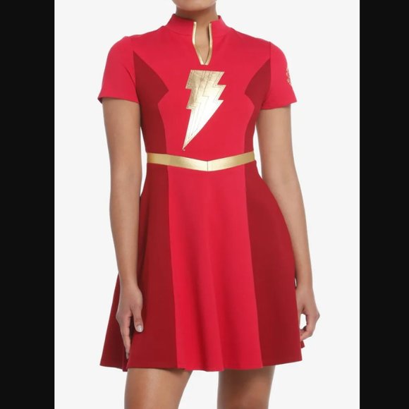 Halloween costume! DC Comics Shazam! Fury Of The Gods Mary Cosplay Costume Dress - Picture 1 of 2